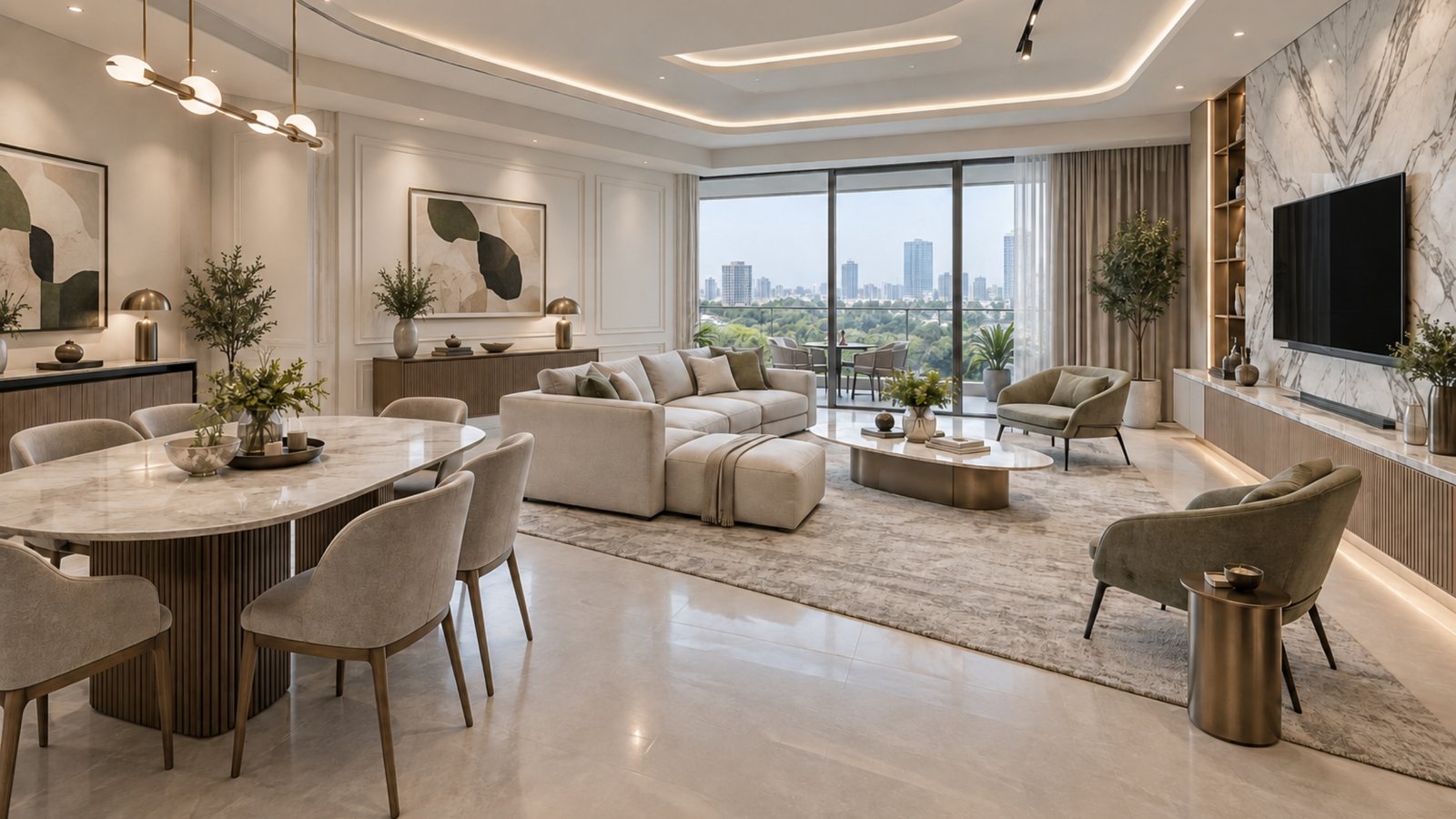 3 BHK H. Rishabraj Avyaana Floor Plan